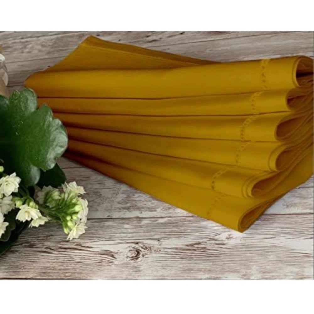 Gorgeous Solid Cotton Napkins Sets