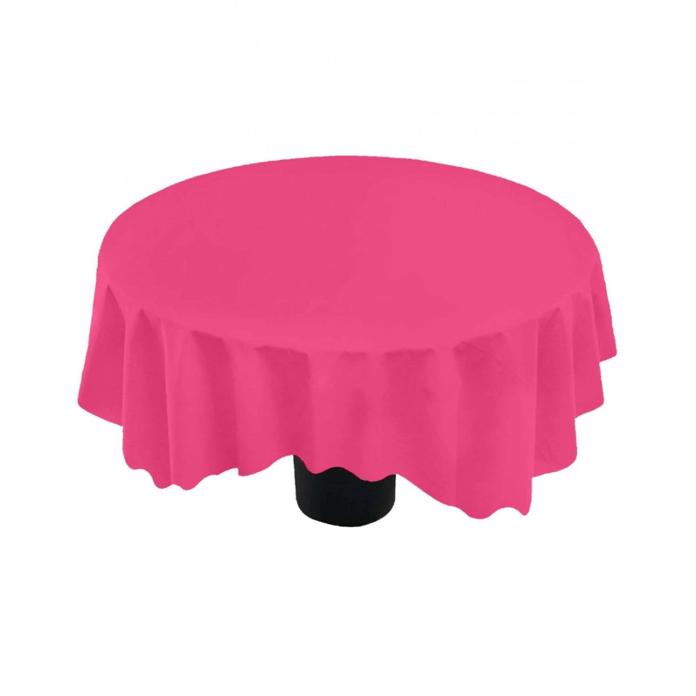 Voguish Solid Cotton Plain Table Cloth