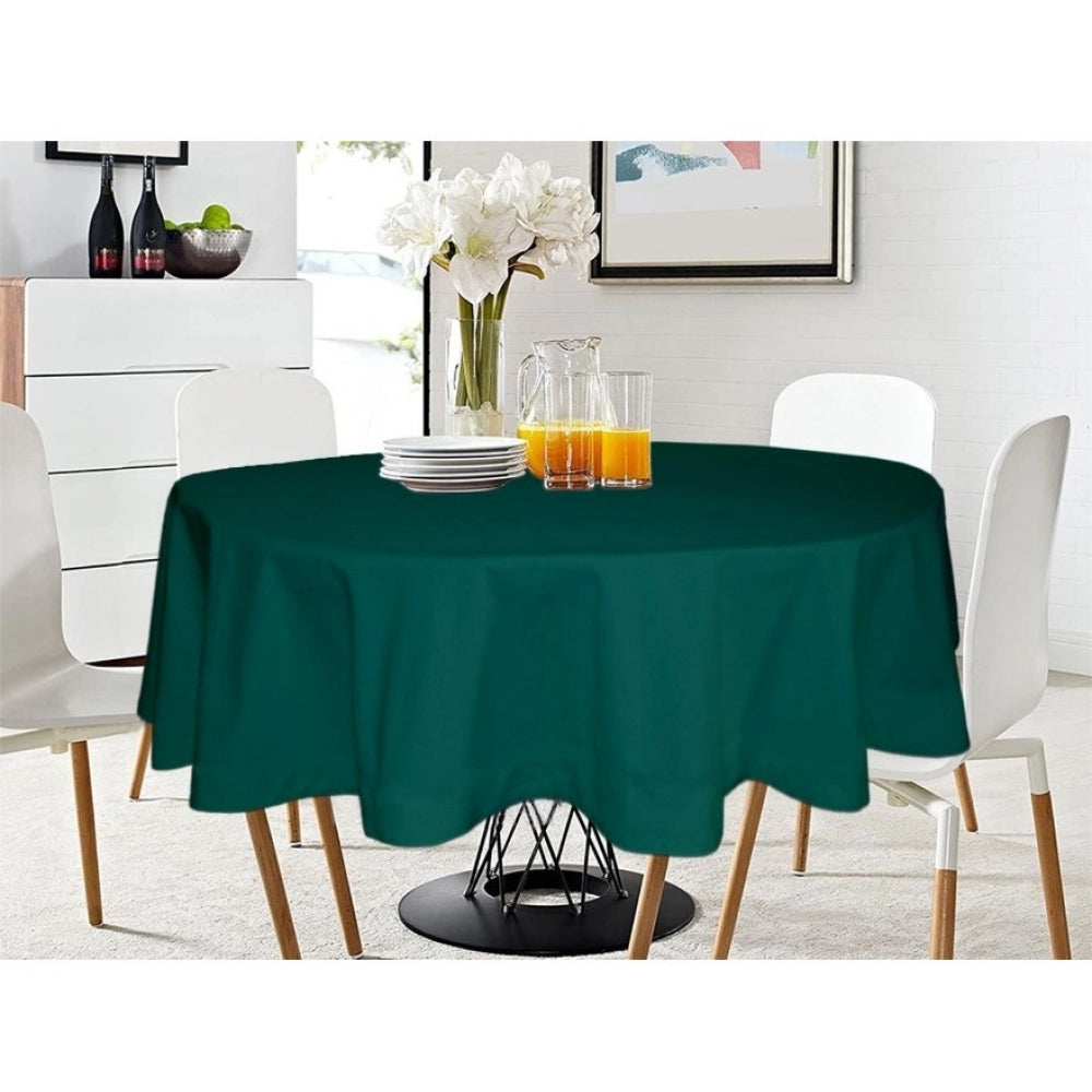 Voguish Solid Cotton Plain Table Cloth