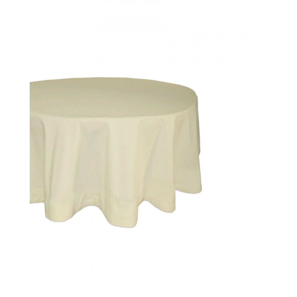 Voguish Solid Cotton Plain Table Cloth