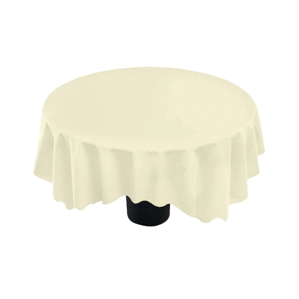 Voguish Solid Cotton Plain Table Cloth