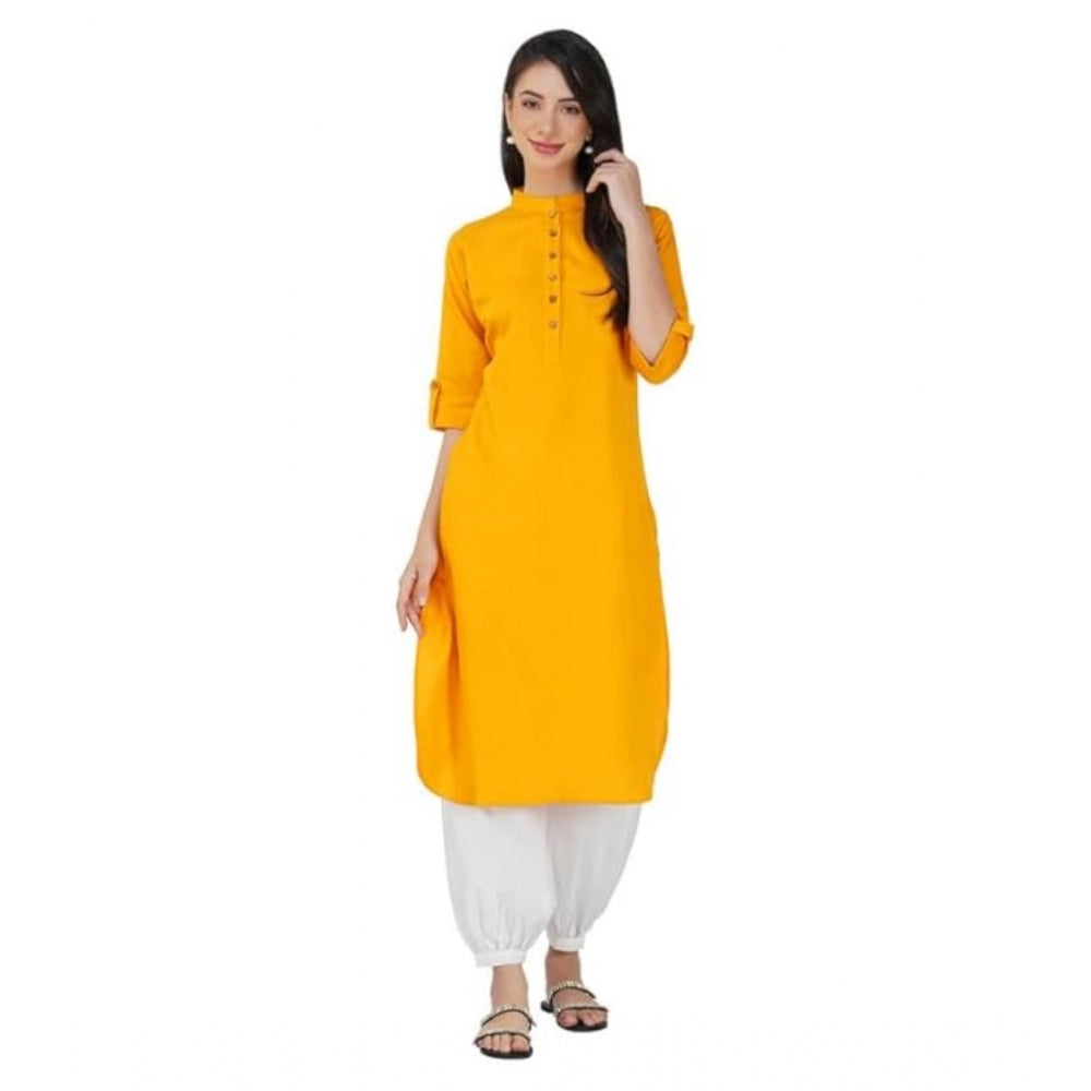 Marvellous Cotton Solid Kurti