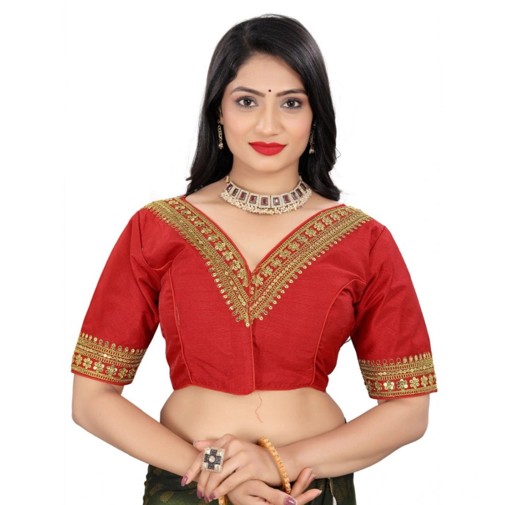 Graceful Banglory Embroidered Readymade Blouse