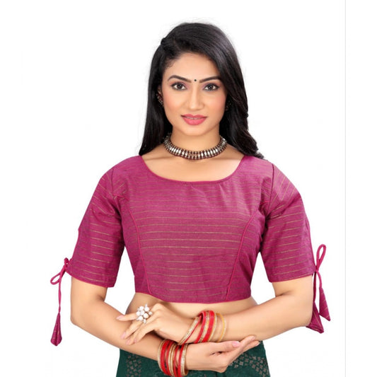 Designer Cotton Thread Work Readymade Blouse