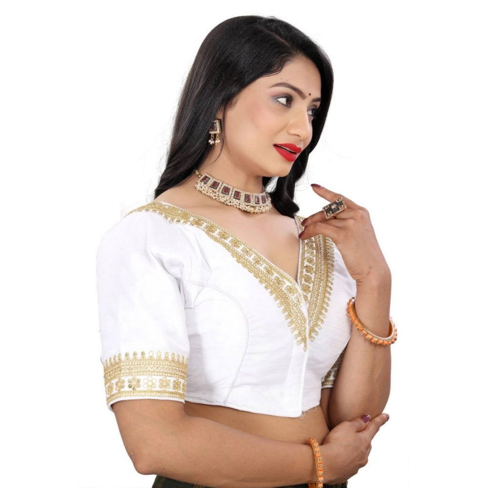 Graceful Banglory Embroidered Readymade Blouse