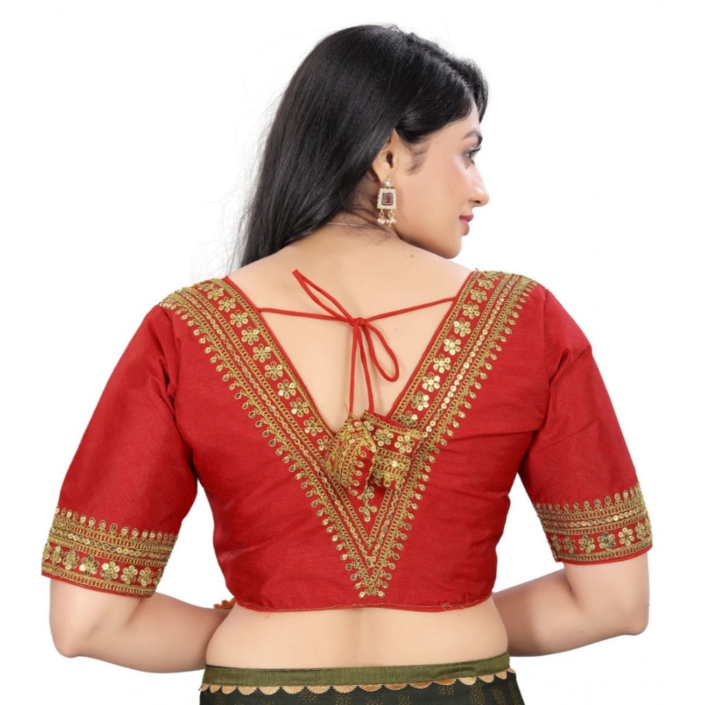 Graceful Banglory Embroidered Readymade Blouse