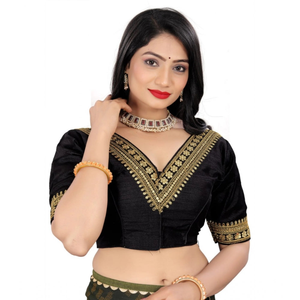 Graceful Banglory Embroidered Readymade Blouse