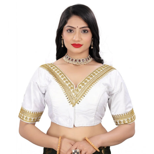 Graceful Banglory Embroidered Readymade Blouse