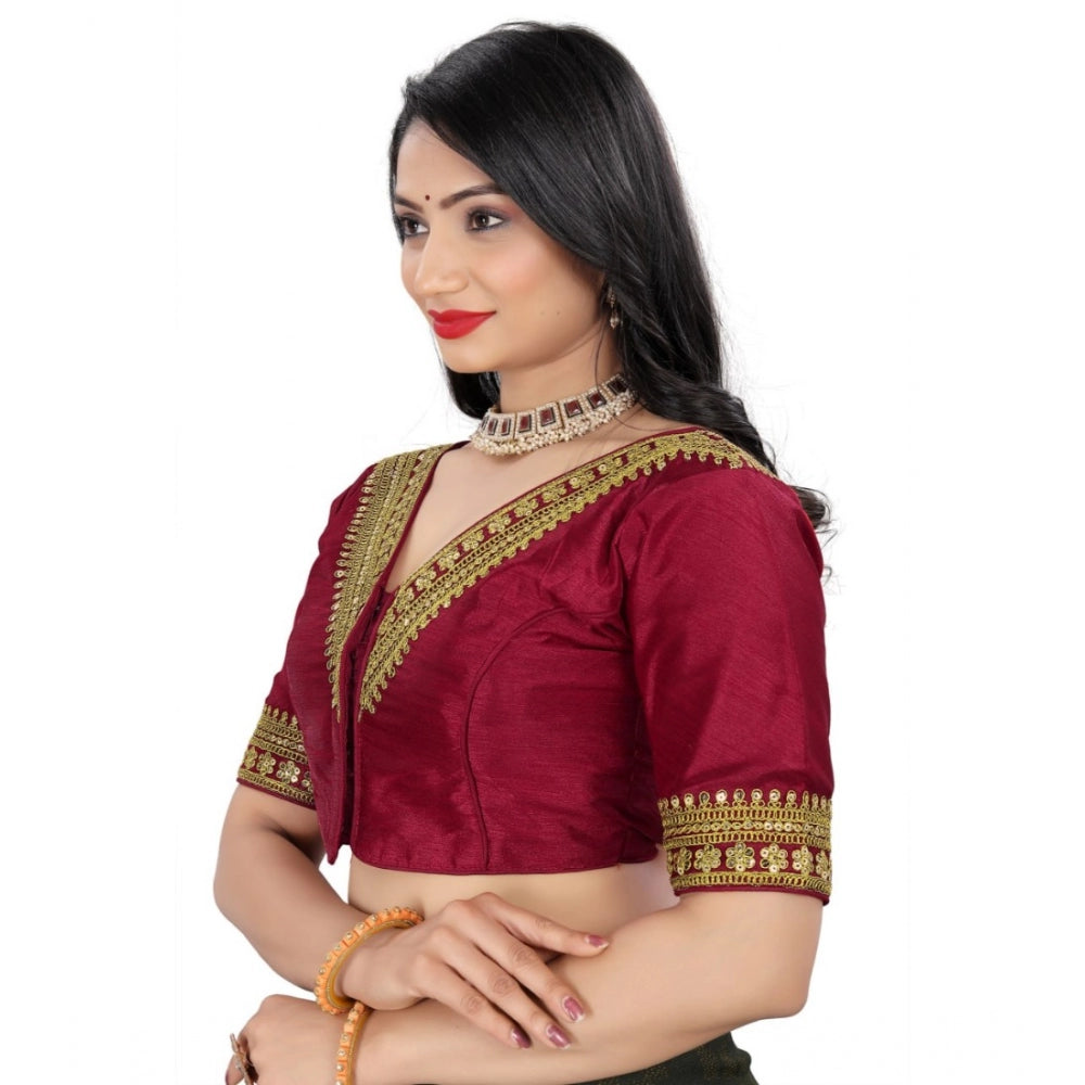 Graceful Banglory Embroidered Readymade Blouse