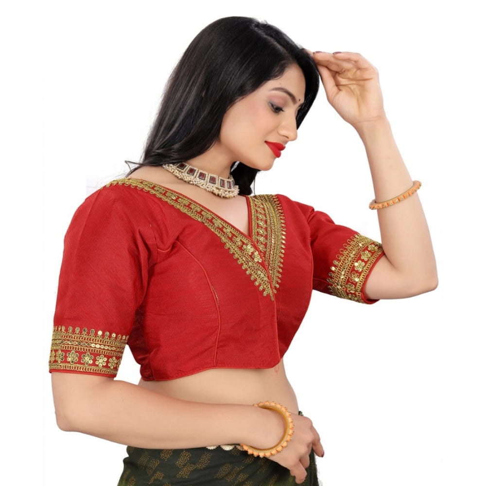 Graceful Banglory Embroidered Readymade Blouse