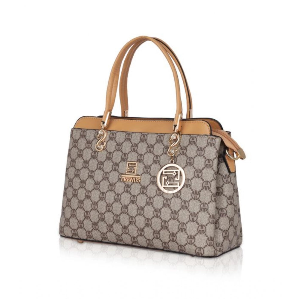 Pretty Women's Faux Leather Printed Handbag