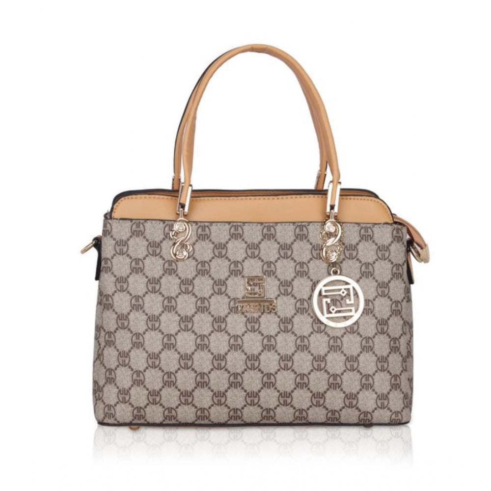 Pretty Women's Faux Leather Printed Handbag