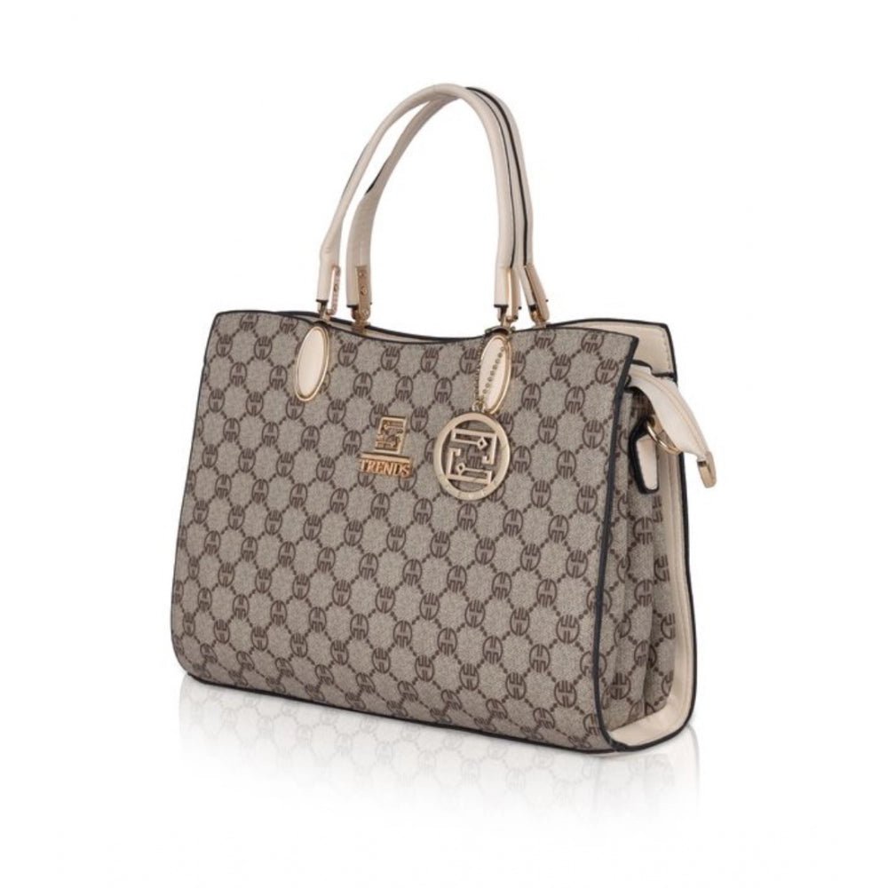 Pretty Women's Faux Leather Printed Handbag