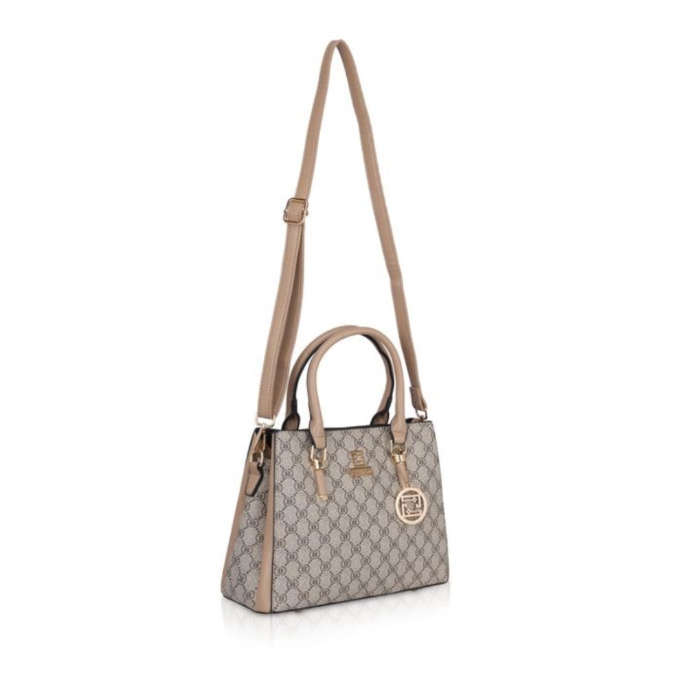 Pretty Women's Faux Leather Printed Handbag