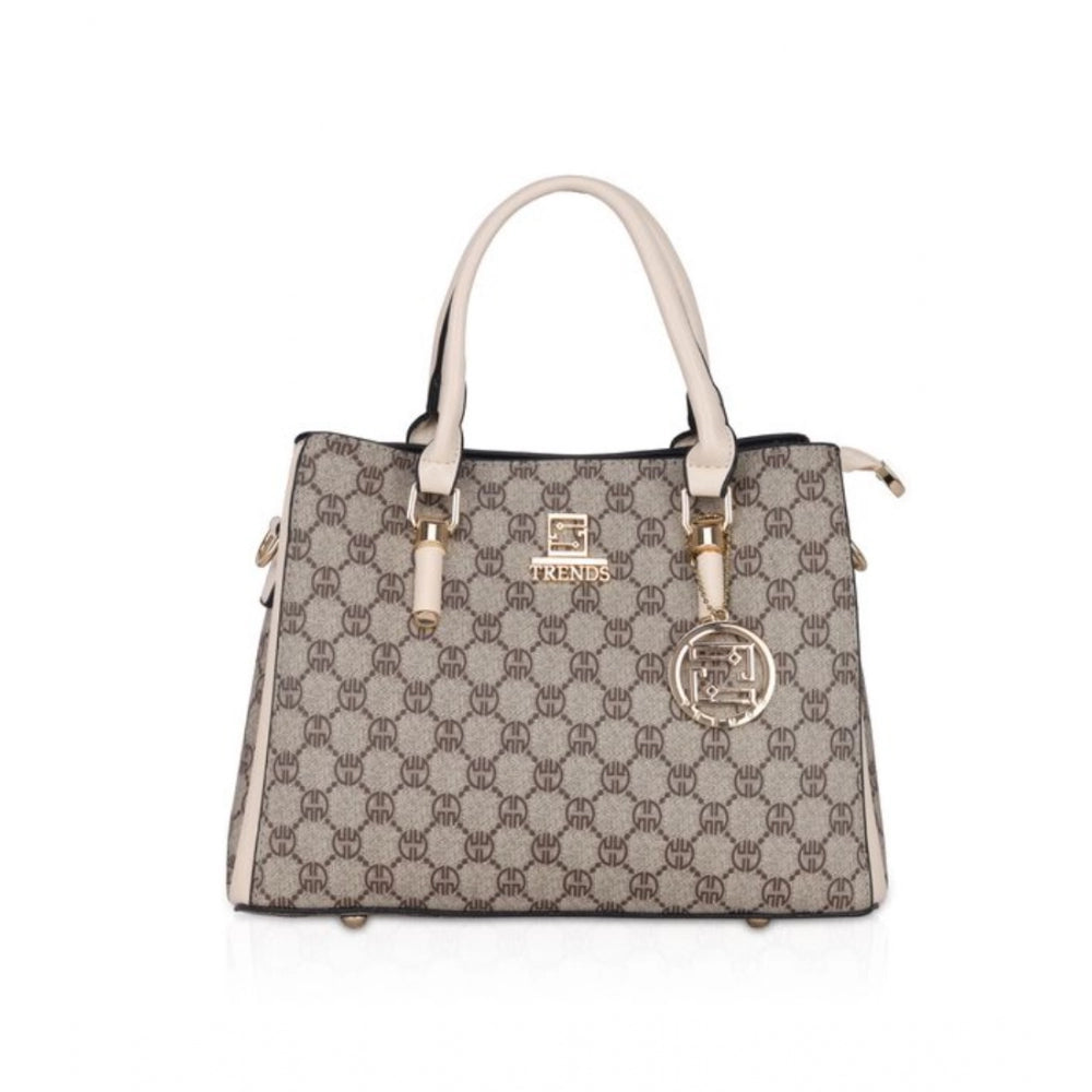 Pretty Women's Faux Leather Printed Handbag