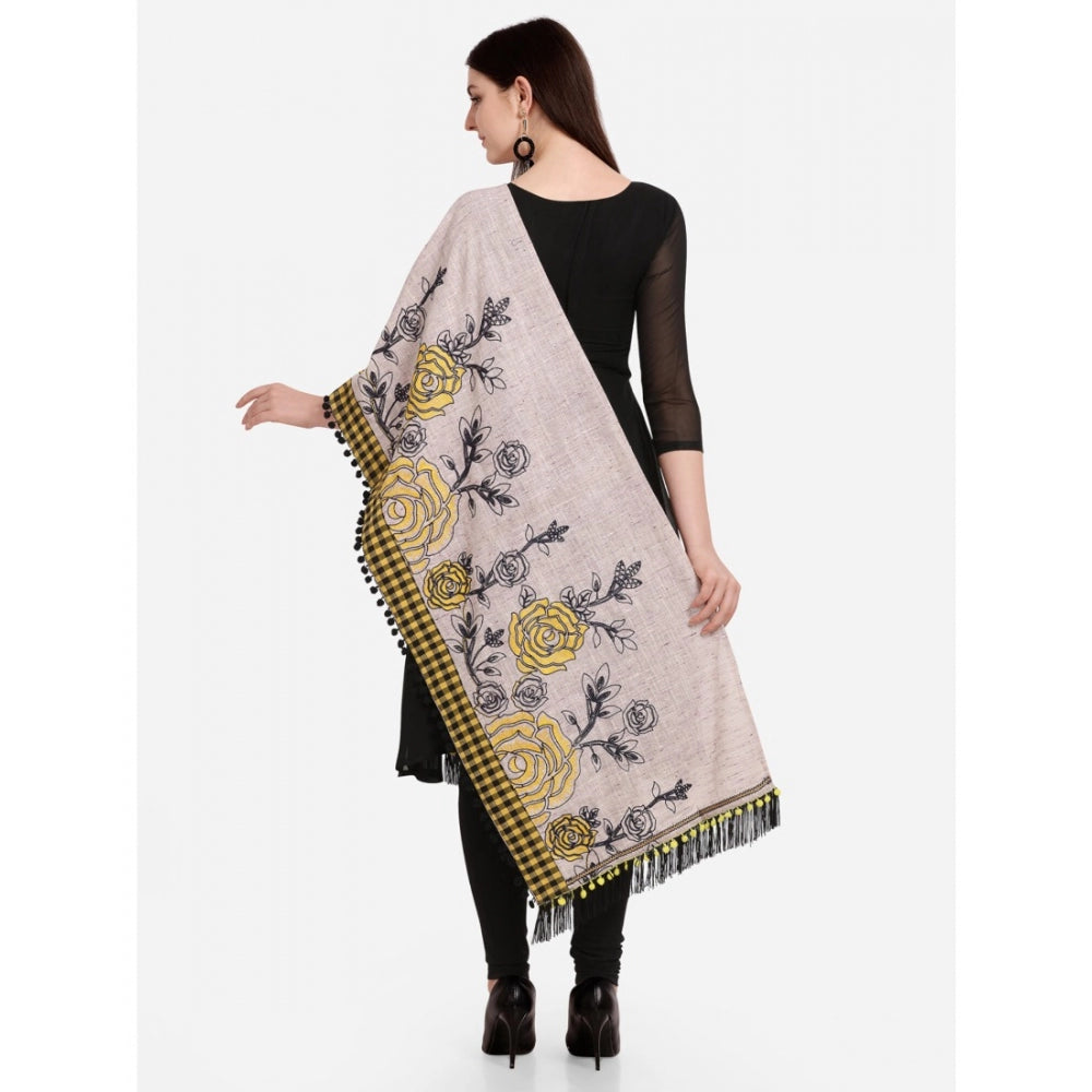 Designer Women's Cotton Embroidered Dupatta