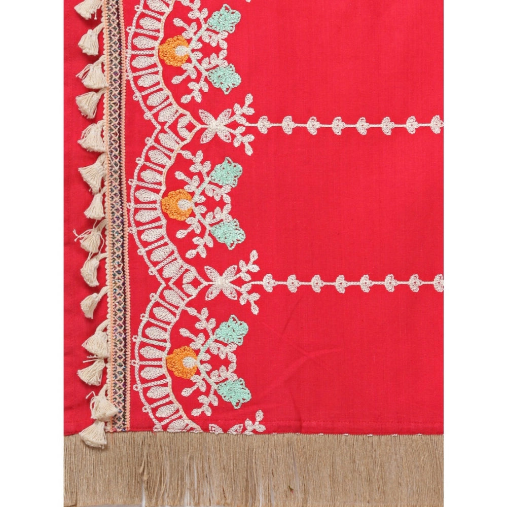 Stunning Women's Cotton Embroidered Dupatta