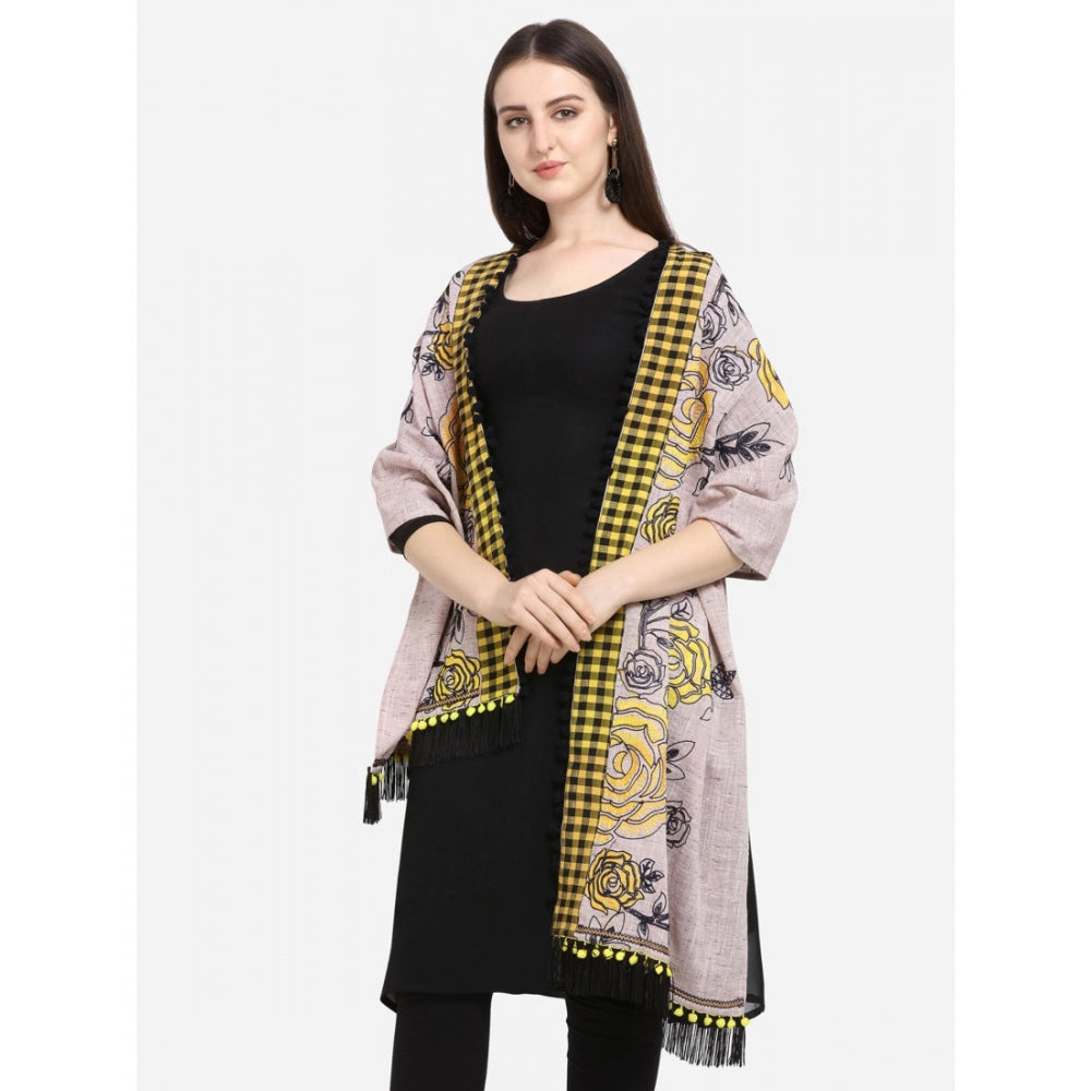 Designer Women's Cotton Embroidered Dupatta