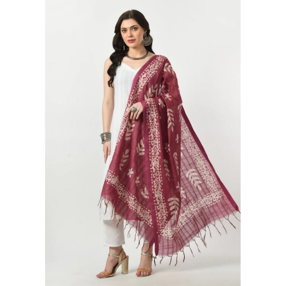 Beautiful Women's Cotton Printed Dupatta