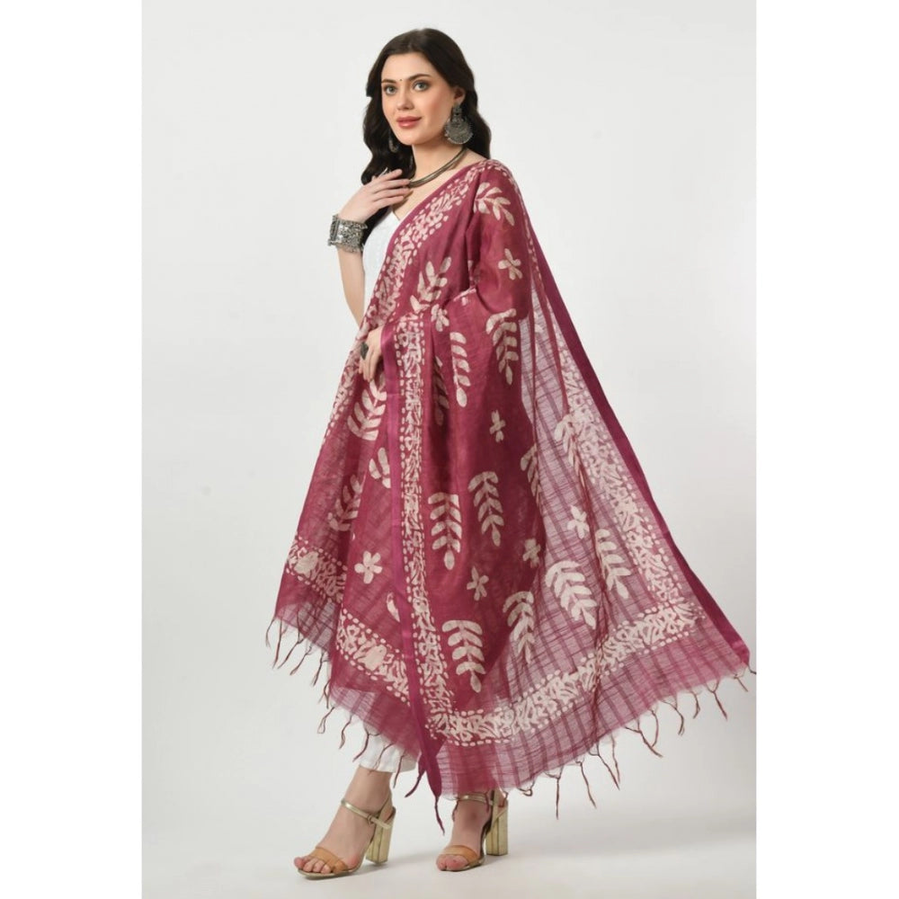 Beautiful Women's Cotton Printed Dupatta