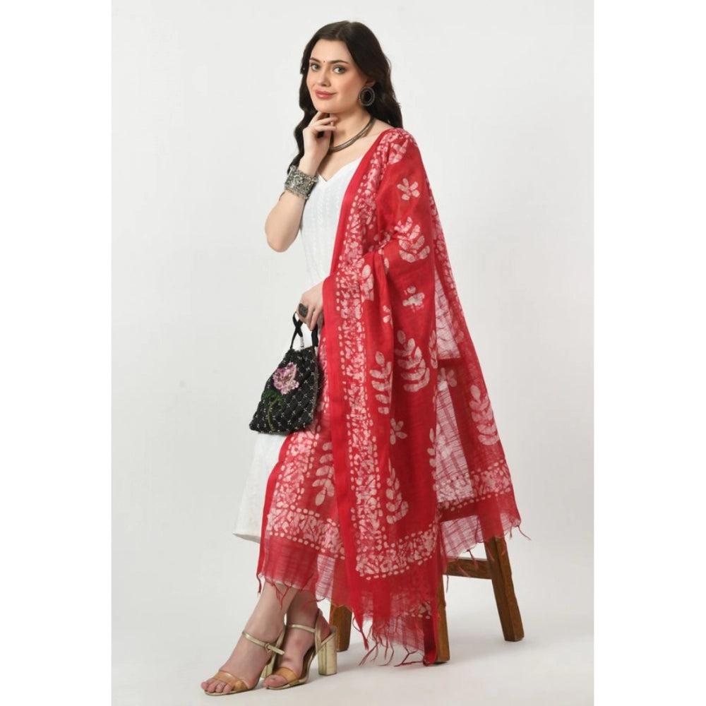 Beautiful Women's Cotton Printed Dupatta