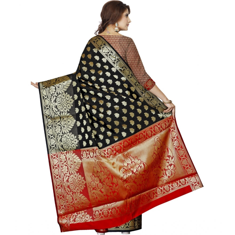 Superb Jacquard Woven Saree With Blouse Piece