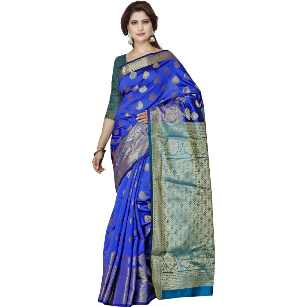 Superb Jacquard Woven Saree With Blouse Piece