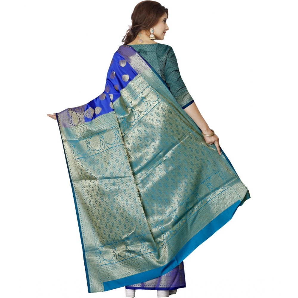 Superb Jacquard Woven Saree With Blouse Piece