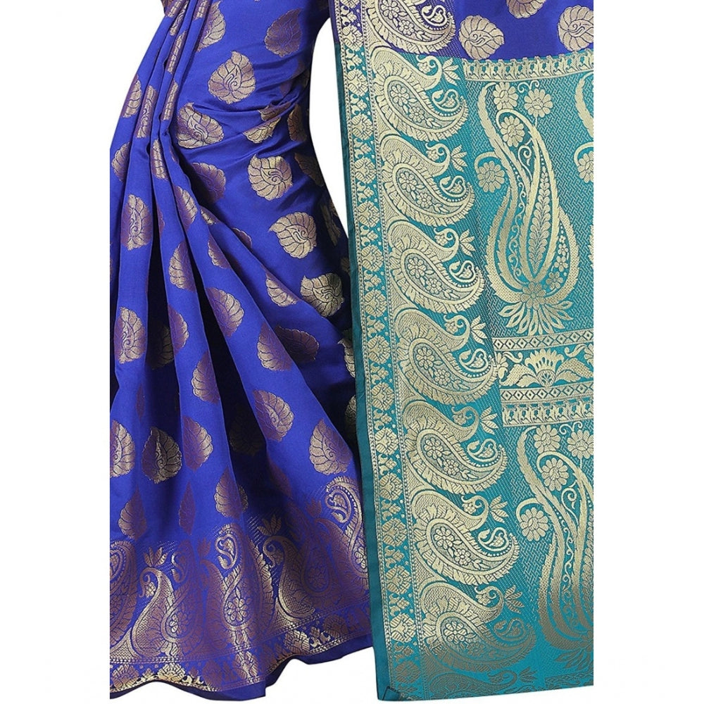 Superb Jacquard Woven Saree With Blouse Piece