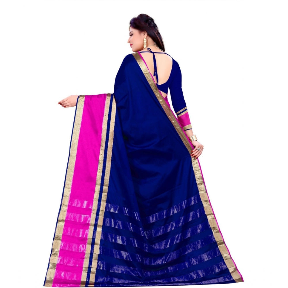 Superb Jacquard Woven Saree With Blouse Piece