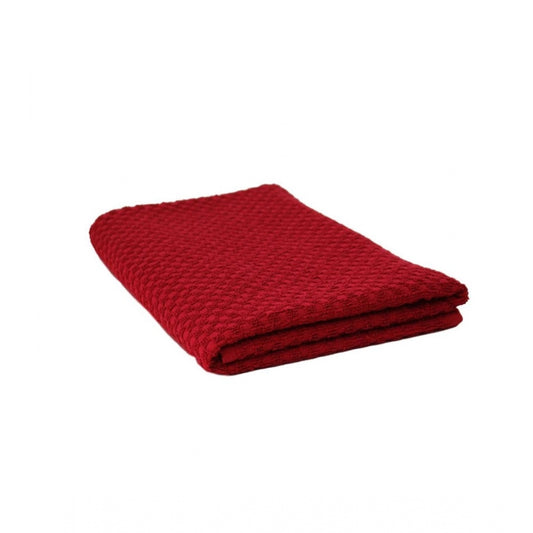 Designer Cotton Popcorn Weave Bath Towels