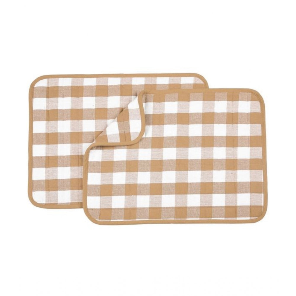 Versatile Pack Of 6 Cotton Checkered Kitchen Towel Sets