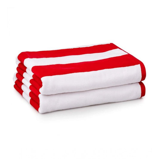 Beautiful Cotton Striped Bath Towels