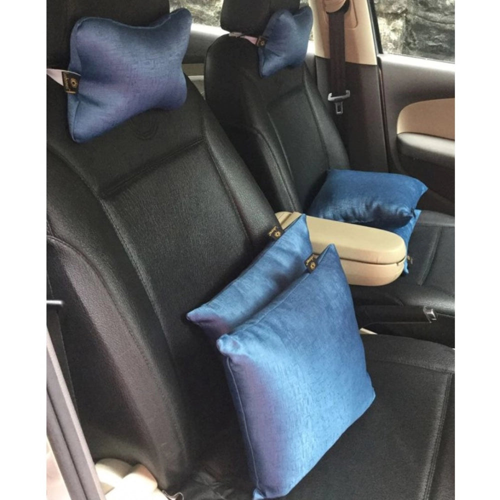 Awesome Pack Of 6 Polyester Solid Car Pillow Sets