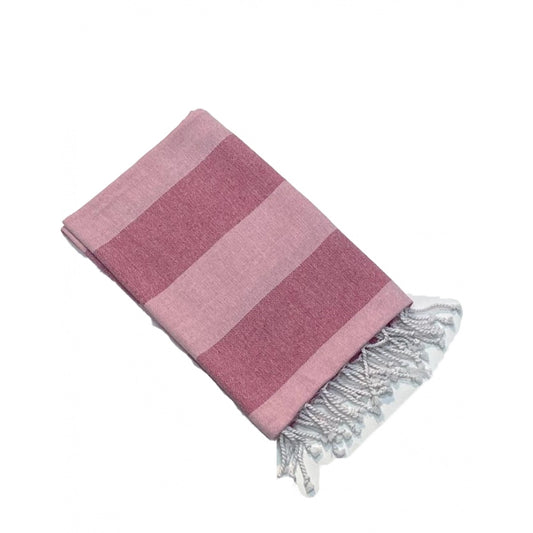 Beautiful Cotton Striped Bath Towels