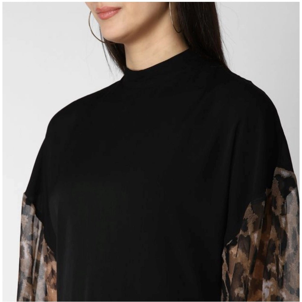 Incredible Polyester Printed Long Sleeves Top