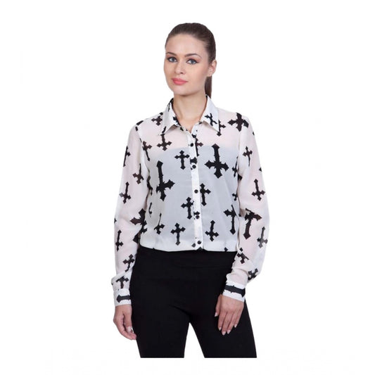 Dashing Polyester Printed Long Sleeves Standard Length Shirt