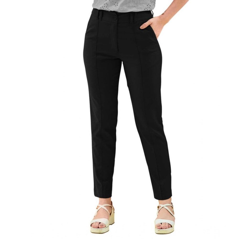 Ravishing Women's Polyester Solid With Pocket Pant