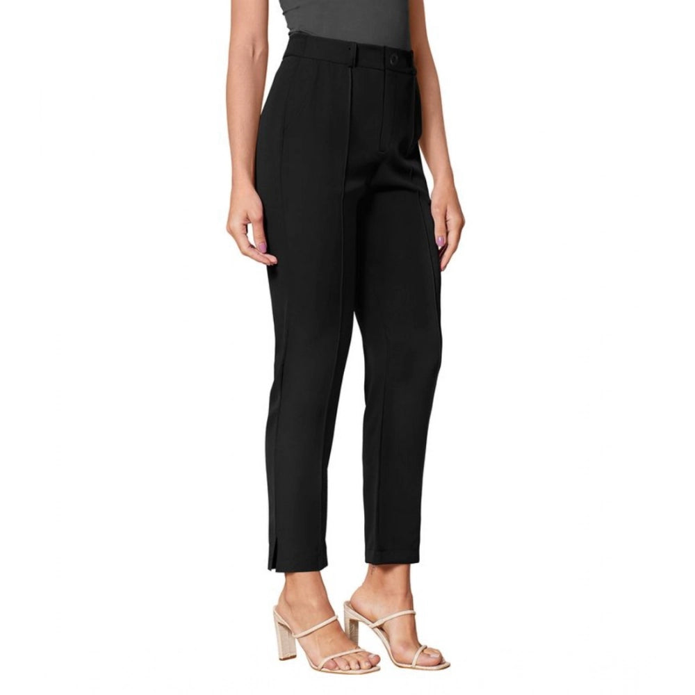 Ravishing Women's Polyester Solid With Pocket Pant