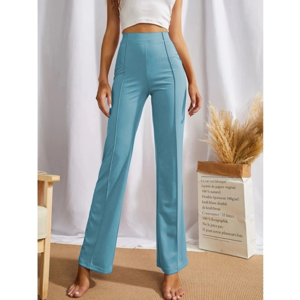 Jaunty Women's Polyester Solid Regular Fit Pant