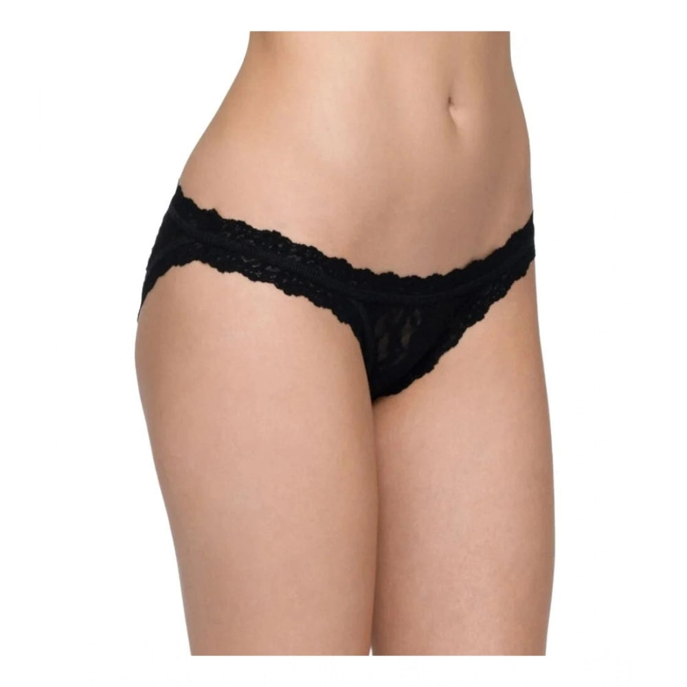 Ravishing Women's Pack Of 2 Nylon Spandex Self Design Brief Panty