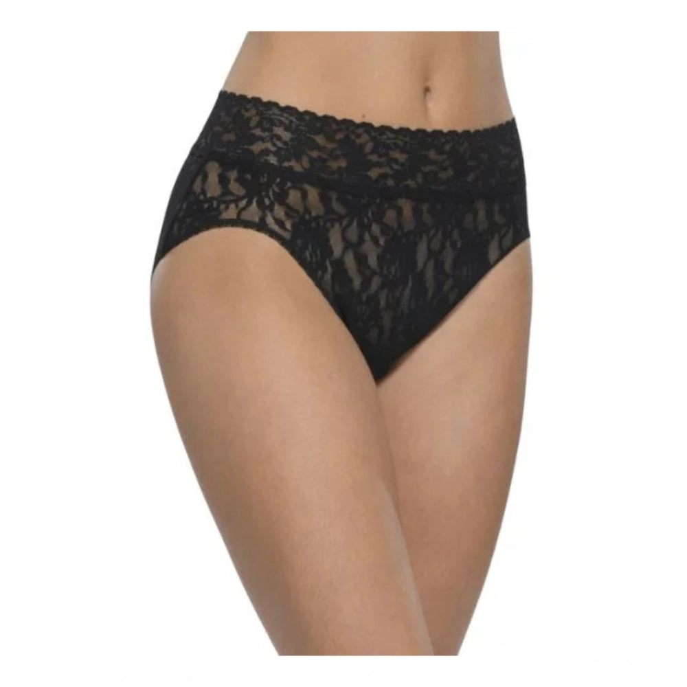 Amazing Women's Pack Of 2 Nylon Spandex Self Design Brief Panty