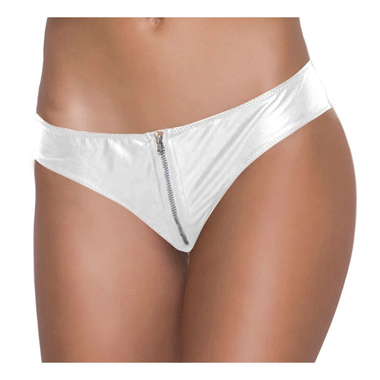 Fancy Women's Pack Of 2 Polyester Spandex Solid Thong Panty