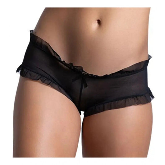 Sizzling Women's Pack Of 2 Nylon Spandex Self Design shorts Panty