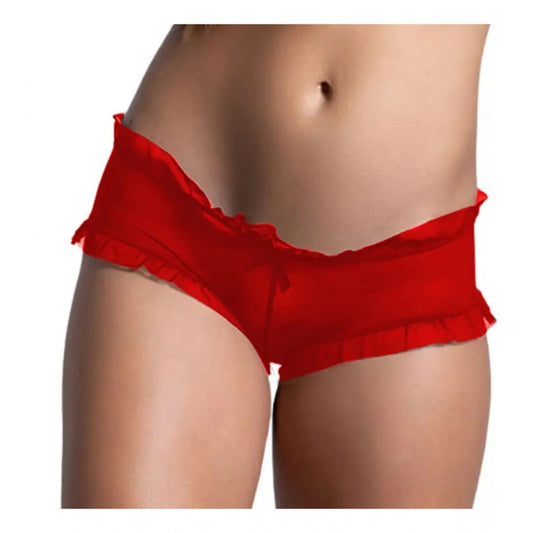 Sizzling Women's Pack Of 2 Nylon Spandex Self Design shorts Panty