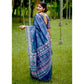 Beautiful Women's Cotton Printed Saree With Unstitched Blouse