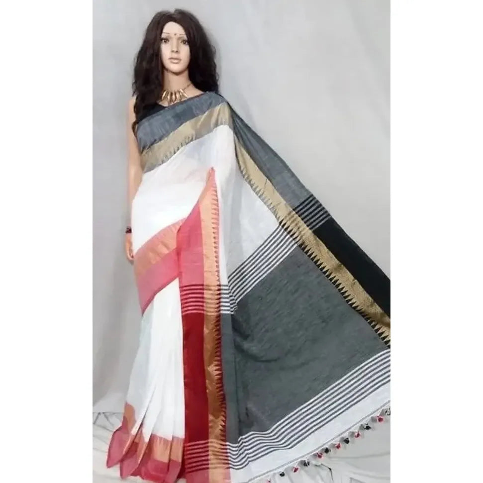 Classic Handloom Khaadhi Cotton Saree