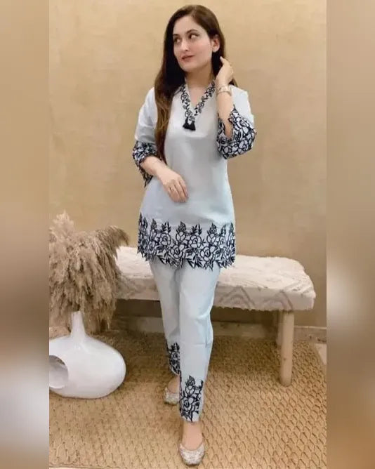 Comfy Rayon Kurta Bottom Set