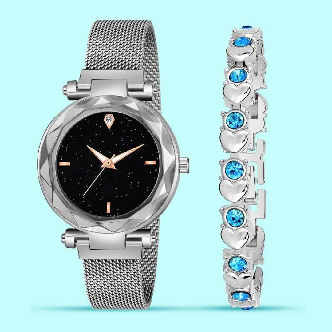 Luxuries Analog Women's Watch with Bracelet