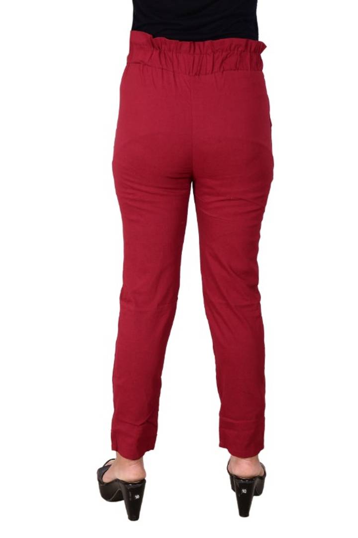 Buy Fancy Trouser Pants For Women Pack Of 2 - Lowest price in India|  GlowRoad